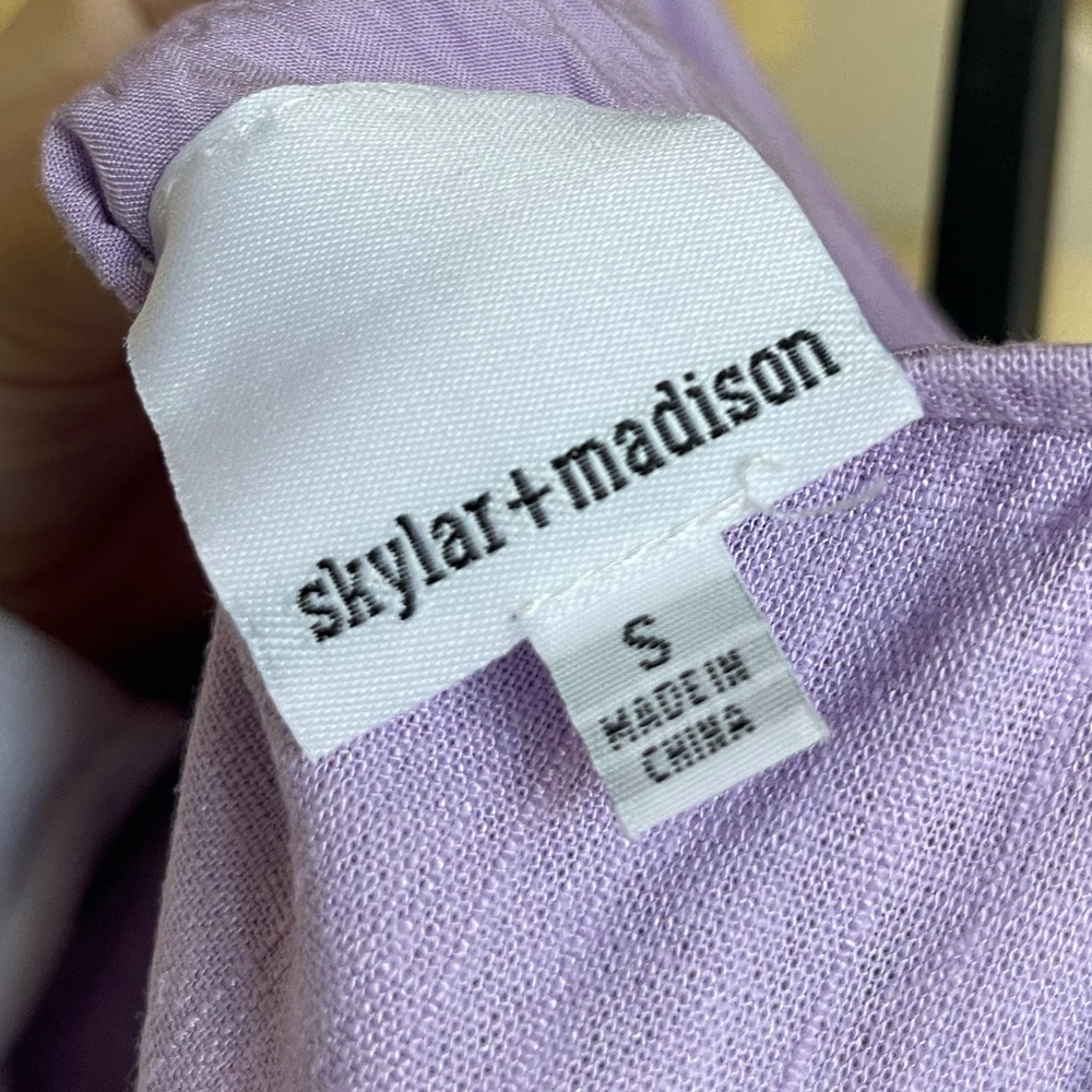 Purple mini dress - Picture 3 of 4